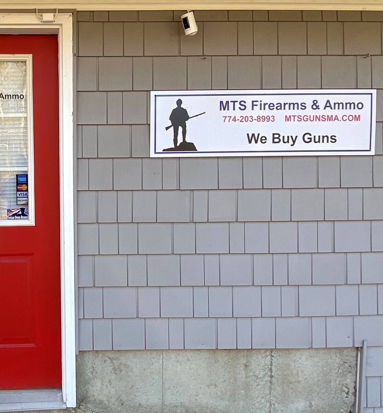MTS building sign